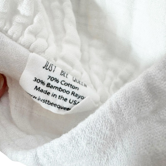 Just BEE Queen Harlow Dress White Cutout One Shoulder Maxi Size M - Picture 11 of 16